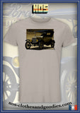 tee shirt unisex Ford T Touring jaune