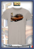 tee shirt unisex Ford Fiesta MK1 phares rectangulaires