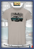 tee shirt unisex Honda S800 verte décapotable
