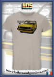 tee shirt unisex Honda Civic MK2 1300 jaune