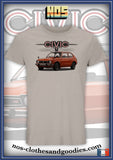 tee shirt unisex Honda Civic MK1 rouge RS