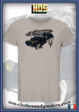 tee shirt unisex Hot Rod Ford 32 noire