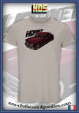 tee shirt unisex Hudson Hornet rouge