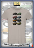 Tee shirt unisex Panhard PL17 multicolor