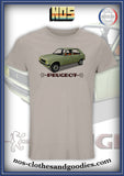 tee shirt Peugeot 104 verte