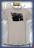 tee shirt unisex Peugeot 202 noire