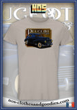 Tee-shirt unisex Peugeot 203 berline noire