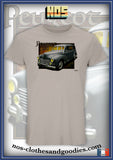 unisex t-shirt Peugeot 203 station wagon
