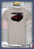 unisex t-shirt Peugeot 504 coupe red 1983