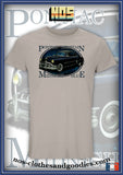 tee shirt unisex Pontiac chieftain bleue 1950