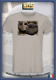 Renault Estafette unisex t-shirt ivory front/rear