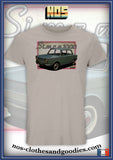 Tee shirt unisex  Simca 1000 1963 verte