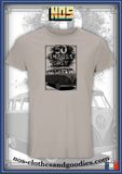 unisex t-shirt VW T1 split 50 shades of gray