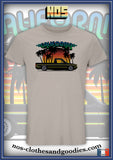 unisex t-shirt VW Caddy Sun Palm Trees California