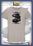 tee shirt unisex VW cox cabriolet bi ton 1959