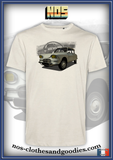 tee shirt unisex citroën Ami 6 blanche tableau de bord
