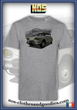 tee shirt unisex citroën Ami 6 blanche tableau de bord