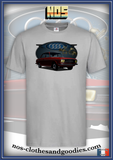 Tee shirt unisex Audi 60 (F103) rouge