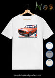 Renault 12 sur tee shirt et plaque