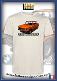 tee shirt unisex  BMW 1602 orange