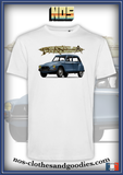 unisex t-shirt Citroën Dyane blue 1981