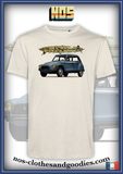 unisex t-shirt Citroën Dyane blue 1981
