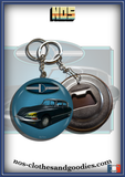Badge/magnet/porte clé décapsuleur Citroën DS 21 Pallas