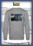 classic Citroën Ami 6 blue sweatshirt 1963