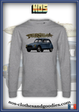 sweat classique Citroën Dyane bleue 1981