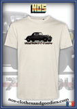 Tee-shirt unisex Citroën Traction 7C coupé 1937 noire
