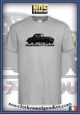 Tee-shirt unisex Citroën Traction 7C coupé 1937 noire